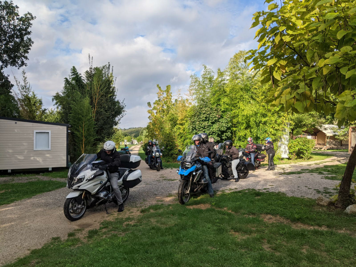 Joli relais moto dans le Verdon