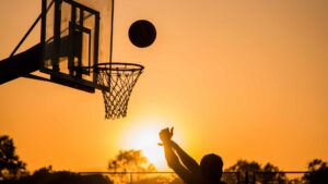 basketball au soleil