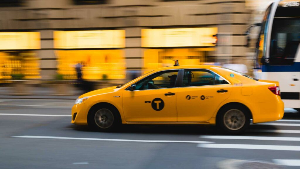 taxi new yorkais 