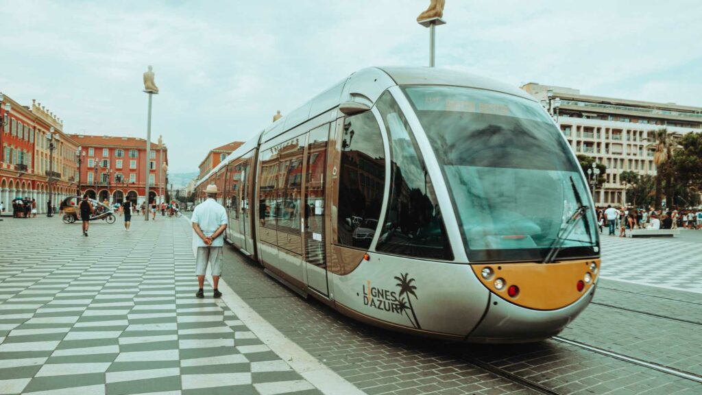 Tramway à Nice