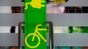 borne de vélo électrique