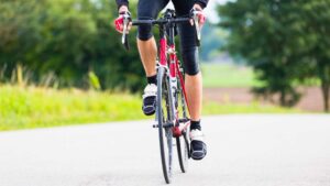 pédalage en vélo