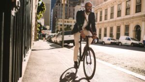 cycliste en ville