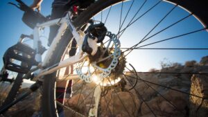 roue d'un vélo